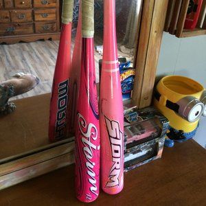 2 Girls Worth Storm Softball Bats - 26 in. 14 oz.